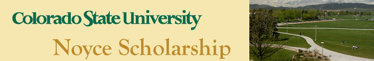 CSU Noyce Scholarship Application